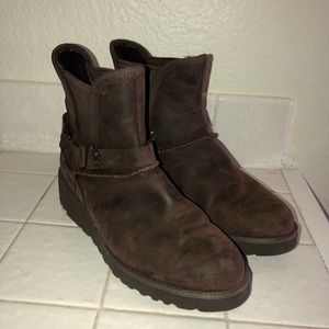 Ugg Glen Boots Ankle Moto 1009278 Size 8